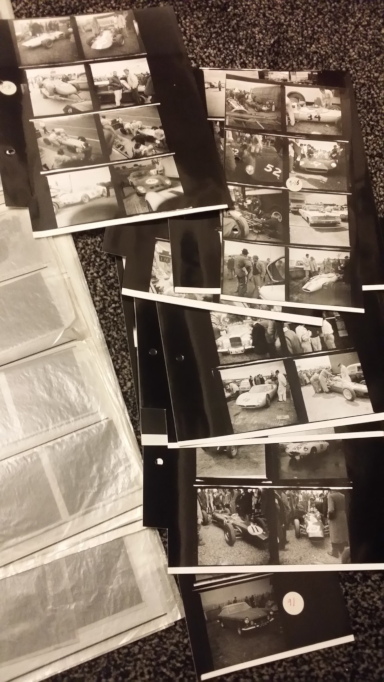 Negatives for the book Shutter and Speed.
